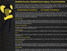 Tablet Screenshot of honeysofsheffield.com